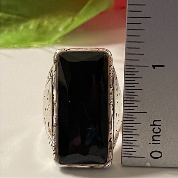 Silpada R2891 ‘BLACK TIE’ Sterling Silver Statement Ring - Picture 11 of 15